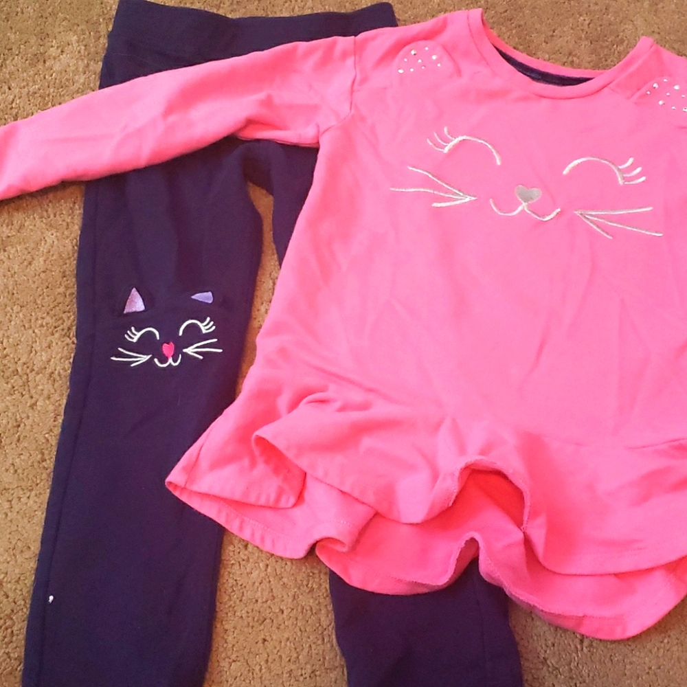 Matching cat outfit